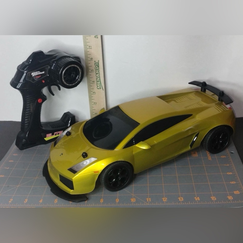 Fast & Furious 1:12 Lamborghini Gallardo R/C Car With Remote Model JDRX2421